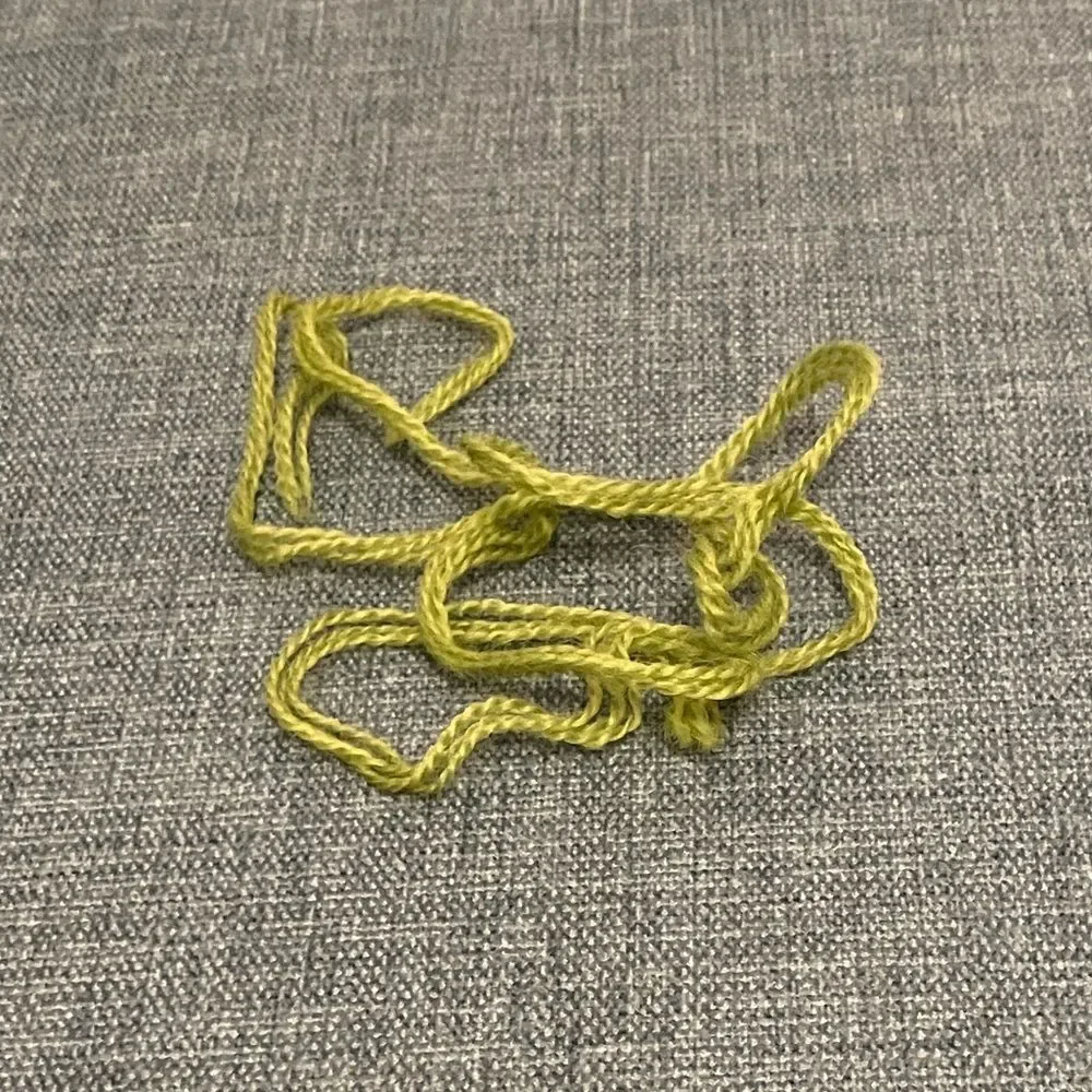 Green Needlepoint Thread Yarn